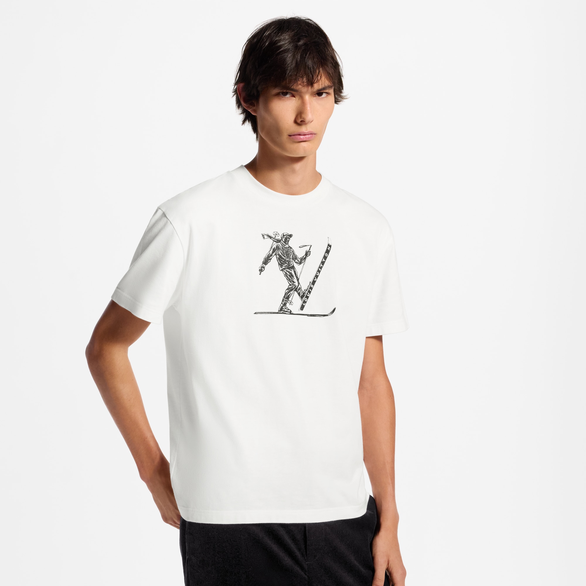 Printed Signature Short-Sleeved T-Shirt - Men - Ready-to-Wear